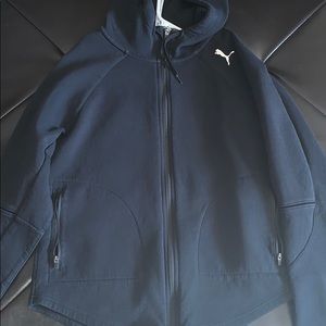 Puma zip up sweater
